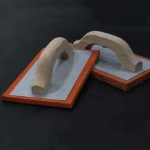 Factory direct sale wooden handle sponge bottom. Foaming trowel making mason tools. trowel