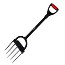 Outdoor wasteland tool, earth-turning artifact, deep turner, rake, agricultural manual turning ground, loosening soil, digging ground, turning fork, hoe