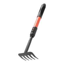 Shuangjie Hardware Factory direct sales garden vegetable growing garden forest tools gardening rake. Small shovel. Shovel. Fork potting tool. Planting tool