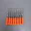 Woodworking chisels. Small big flat chisel. Mu Zhao carving flower slotting chisel. Flat shovel and round chisel tool set