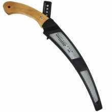 Factory direct sale hand saw wooden handle curved saw plastic case saw household fruit tree pruning saw imported garden tool saw