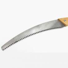 Factory direct sale hand saw wooden handle curved saw plastic case saw household fruit tree pruning saw imported garden tool saw