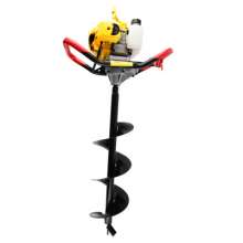 Export gasoline ground drilling machine. Hand-held tree planting digging machine. Household small agricultural drilling machine. Foreign trade ice drilling machine. Drilling machine