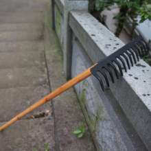 Factory direct sale 14-tooth rake nail rake withered grass rake deciduous rake loose soil rake garden gardening farm tools agricultural tools