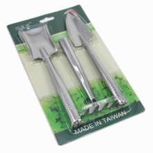 Stainless steel garden spatula three-piece mini succulent planting tool potted planting set garden tool