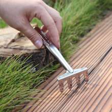 Stainless steel garden spatula three-piece mini succulent planting tool potted planting set garden tool