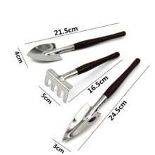 Three-piece succulent planting plant loose soil small shovel potted plant set small shovel gardening garden tools