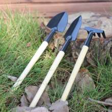 Gardening shovel, fleshy three-piece mini potted plant set, outdoor plant, flower gardening tool