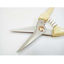 Borui White Handle Flowering Shears Garden Shears Branch Shears Fruit Branch Shears Garden Shears Elbow Branch Shears Garden Shears Pruning Shears Fruit Tree Shears BR-1027 Direct Shear