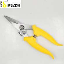Borui yellow handle wire duct shears electrician's shears
