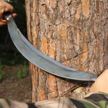 Bark knife manganese steel curved scraper tree scraping shovel planing wood planing tool manual gardening garden tool