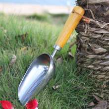 Stainless steel ice shovel flour shovel grain shovel ice cube shovel French fries shovel tea flower shovel gardening garden tools