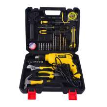 Export impact electric drill. Hand drill. Household electric tool set Multifunctional hand electric drill hardware combination toolbox