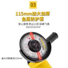Cross-border export of multifunctional industrial-grade 115mm angle grinders. Angle Grinder. polisher. Household grinder. Cutting sander power tools