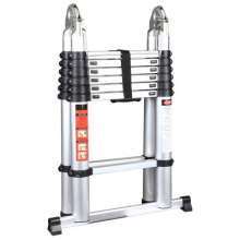 Yongkang Okam Import and Export Joint Telescopic Ladder for Cross-border Export. Herringbone Ladder Ladder. Folding ladder. Household folding multifunctional lifting stairs aluminum alloy engineering 