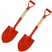 Factory direct garden tool shovel agricultural wooden handle shovel shovel multi-specification non-slip handle shovel farm tools