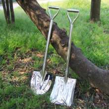 Thickened stainless steel shovel, garden tool, shovel, shovel, shovel, pick and shovel, agricultural tools