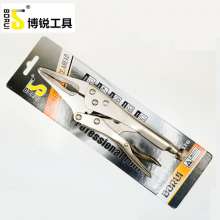Borui sharp nose pliers strong pliers sharp nose pliers round mouth clamp pliers fixed clamping pliers fixed pliers