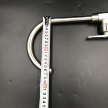 Kitchen faucet. Home wash basin faucet. Sink faucet. Cold water valve in the sink. Vertical height