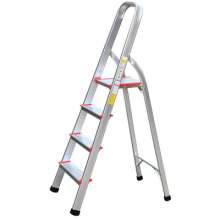 Cross-border export of aluminum alloy household ladders. Ladder Stainless steel stairs. Indoor escalator. Four five six seven step folding herringbone ladder