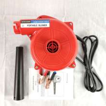 跨境出口12V24V夹电瓶夹工业吹风机车载鼓风机农用喷粉机吹吸两用  吹风机 鼓风机