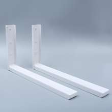 Mitsui Head Foldable Fixed Microwave Oven Rack Thicken Lengthen Load-bearing Bracket Right Angle Wall Shelves