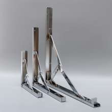 Mitsui Head Foldable Spring Triangle Bracket Wall Partition Nine Frames Load-bearing Fixed Storage Bracket