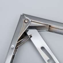 Mitsui Head Foldable Spring Triangle Bracket Wall Partition Nine Frames Load-bearing Fixed Storage Bracket