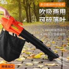Export power tool suction leaf machine. High-power portable garden leaf shredder. Blowing and suction dual-purpose hair dryer. hair dryer