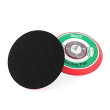 125mm sander bottom plate. Grinding machine accessories. BOOXT direct supply 5 inch flocking chassis 6 inch Velcro polishing plate 150 grinding wheel special offer