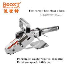 Taiwan BOOXT direct selling BX-5500 carton box removal machine. Pneumatic waste cleaner paper edge cleaner industry. Pneumatic waste removal machine