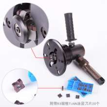 Hand-held chamfering machine. Chamfering machine. BOOXT source supplier supplies FBM-1-1 pneumatic chamfering machine steel plate R angle chamfering machine