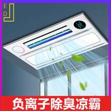 Kitchen Liangba Integrated Ceiling Fan Air Conditioning Embedded Air Cooler Ventilation Lighting Two-in-one Cold Ba Liangba Lighting Blowing Fan