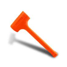 Meike non-elastic rubber hammer installation hammer multi-function wood floor tile tool small champagne leather hammer