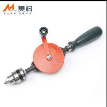 Meike genuine hand drill DIY woodworking drill hand drill teaching supplies all steel precision cast hand drill 1/4