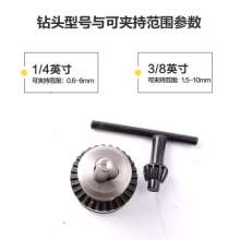 Meike genuine hand drill DIY woodworking drill hand drill teaching supplies all steel precision cast hand drill 1/4