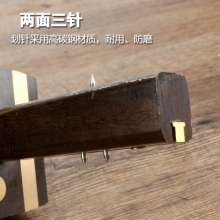 Genuine Mujingfang Ebony Multifunctional Screw Scribe Woodworking Liner Liner Woodworking Tools