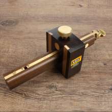 Genuine Mujingfang Ebony Multifunctional Screw Scribe Woodworking Liner Liner Woodworking Tools