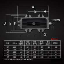 Special 4-inch 5-inch industrial-grade precision workbench multifunctional cross bench drill