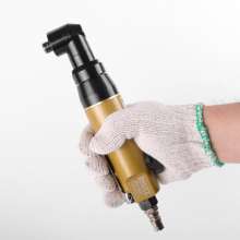 Taiwan BOOXT direct sales BX-90A high torque 90 degree elbow pneumatic air screwdriver 5h right angle. Pneumatic screwdriver