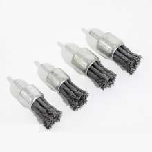 Sanyang abrasive steel wire brush with handle, wire brush, twisted wire brush, pen-shaped wire brush, electric motor special polishing brush