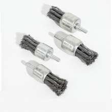 Sanyang abrasive steel wire brush with handle, wire brush, twisted wire brush, pen-shaped wire brush, electric motor special polishing brush