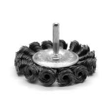 Factory direct torsion screw flat rod bowl wire brush hand electric drill hand electric grinder special rust removal brush with handle