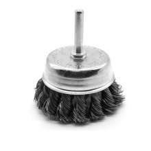 Factory direct torsion screw flat rod bowl wire brush hand electric drill hand electric grinder special rust removal brush with handle