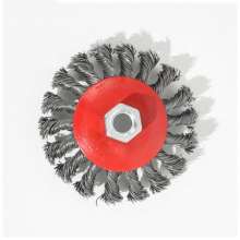 Sanyang Abrasives Twisted Wire Bowl Type Disc Type Butterfly-shaped Brush Angle Grinding Special Combination Set Polishing and Derusting Brush