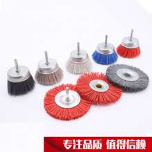 Sanyang Abrasives Imported Abrasive Screw Bowl Rod Flat Nylon Wire T-shaped Brush with Handle Abrasive Wire Flat Brush