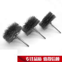 Wire wheel polishing flower head Wire flower head wood carving brushed open woodworking furniture Thuja peeling root carving relief brush