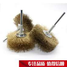 Wire wheel polishing flower head Wire flower head wood carving brushed open woodworking furniture Thuja peeling root carving relief brush