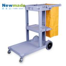 Cleaning cart with cover, hotel room service cart, multifunctional cleaning car, factory direct sales
