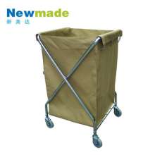 Factory direct push service cart hotel room linen cart large capacity plastic hotel cleaning cart